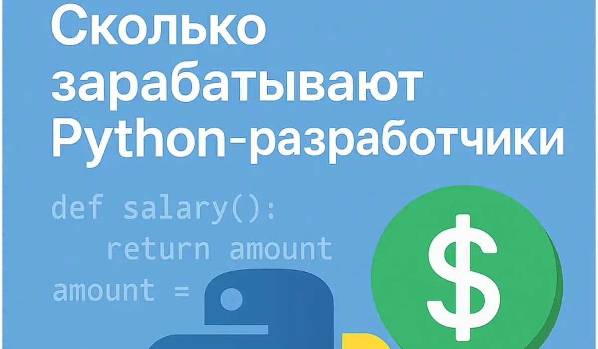 Зарплата Python-разработчика в 2025 году: сколько получает специалист